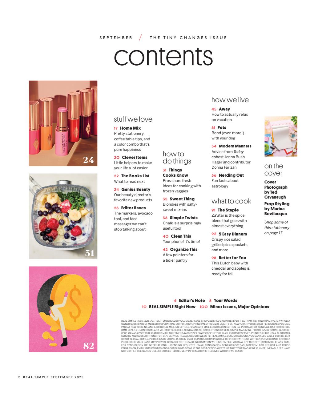 Real Simple Preview Pages