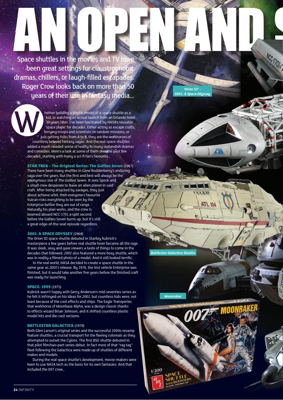 Infinity Magazine Preview Pages