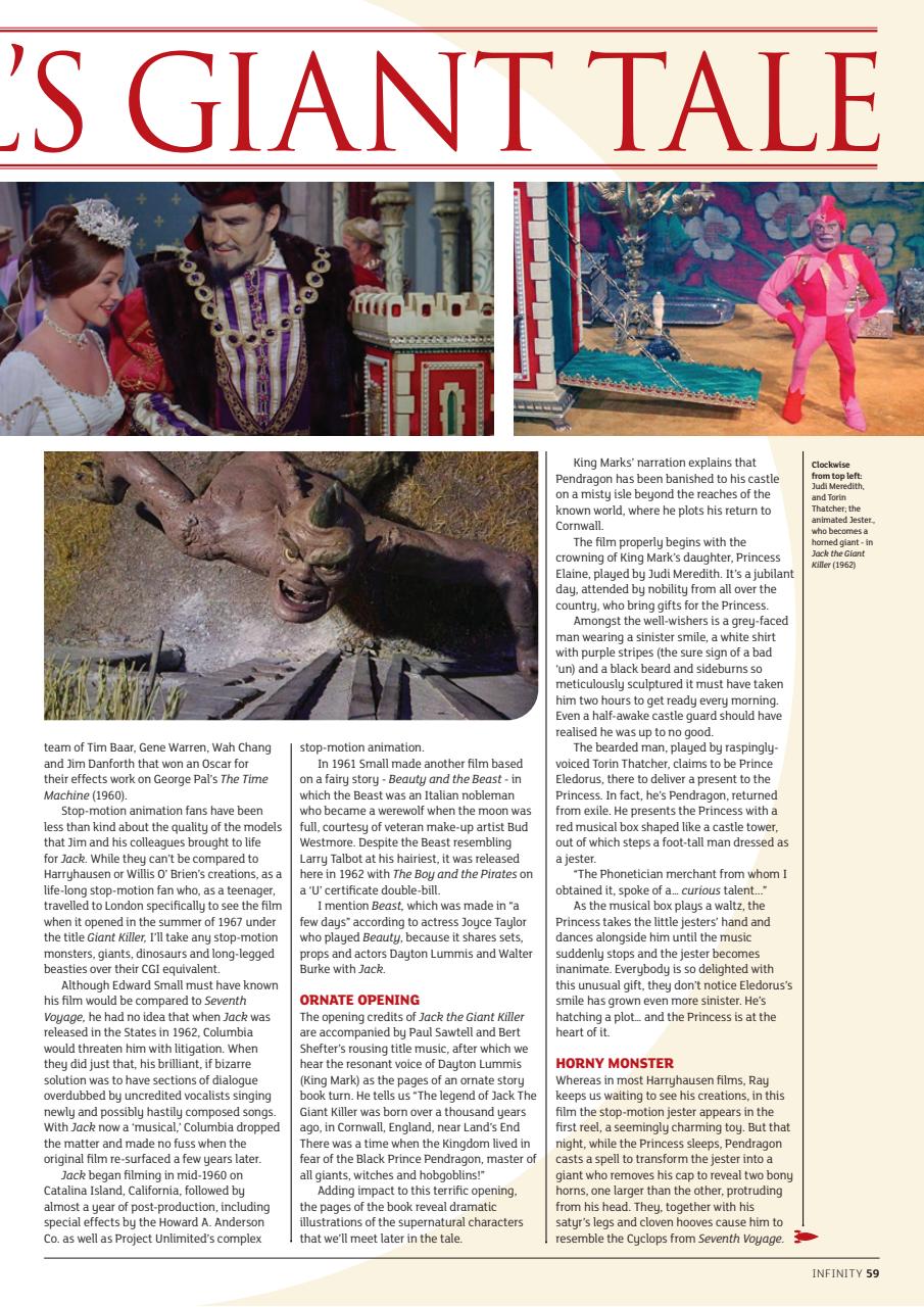 Infinity Magazine Preview Pages