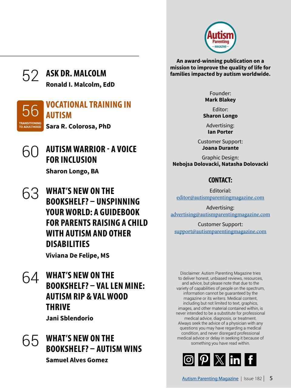 Autism Parenting Preview Pages