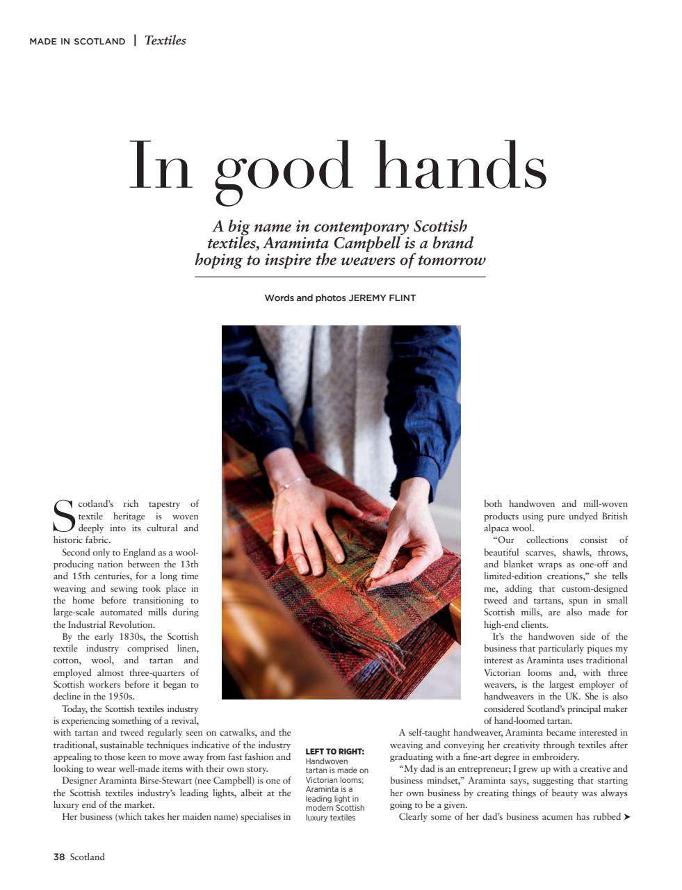 Scotland Magazine Preview Pages