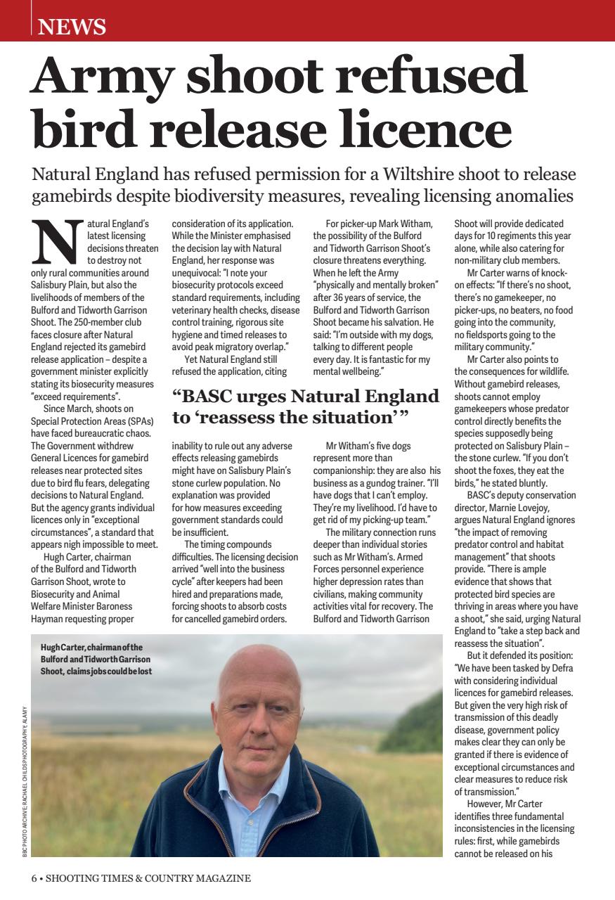 Shooting Times & Country Preview Pages