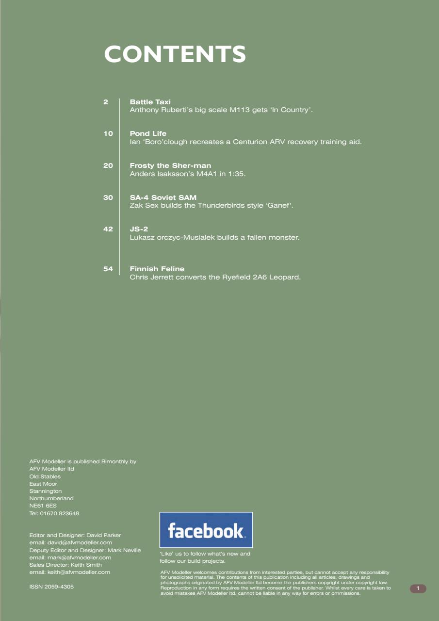 Meng AFV Modeller Preview Pages
