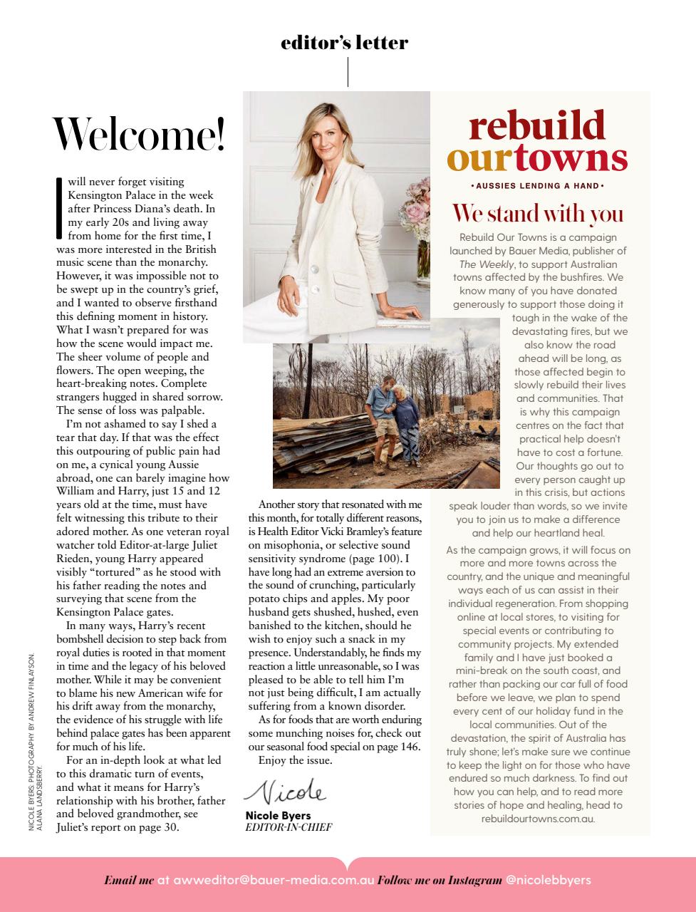 Australian Women's Weekly Preview Pages