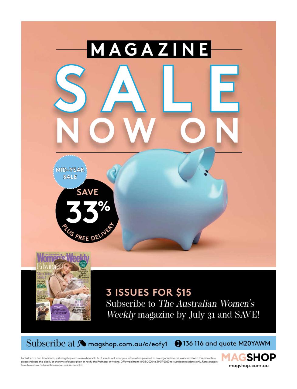 Australian Women's Weekly Preview Pages