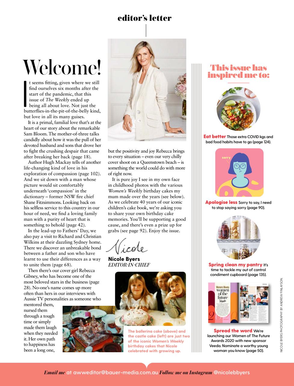 Australian Women's Weekly Preview Pages