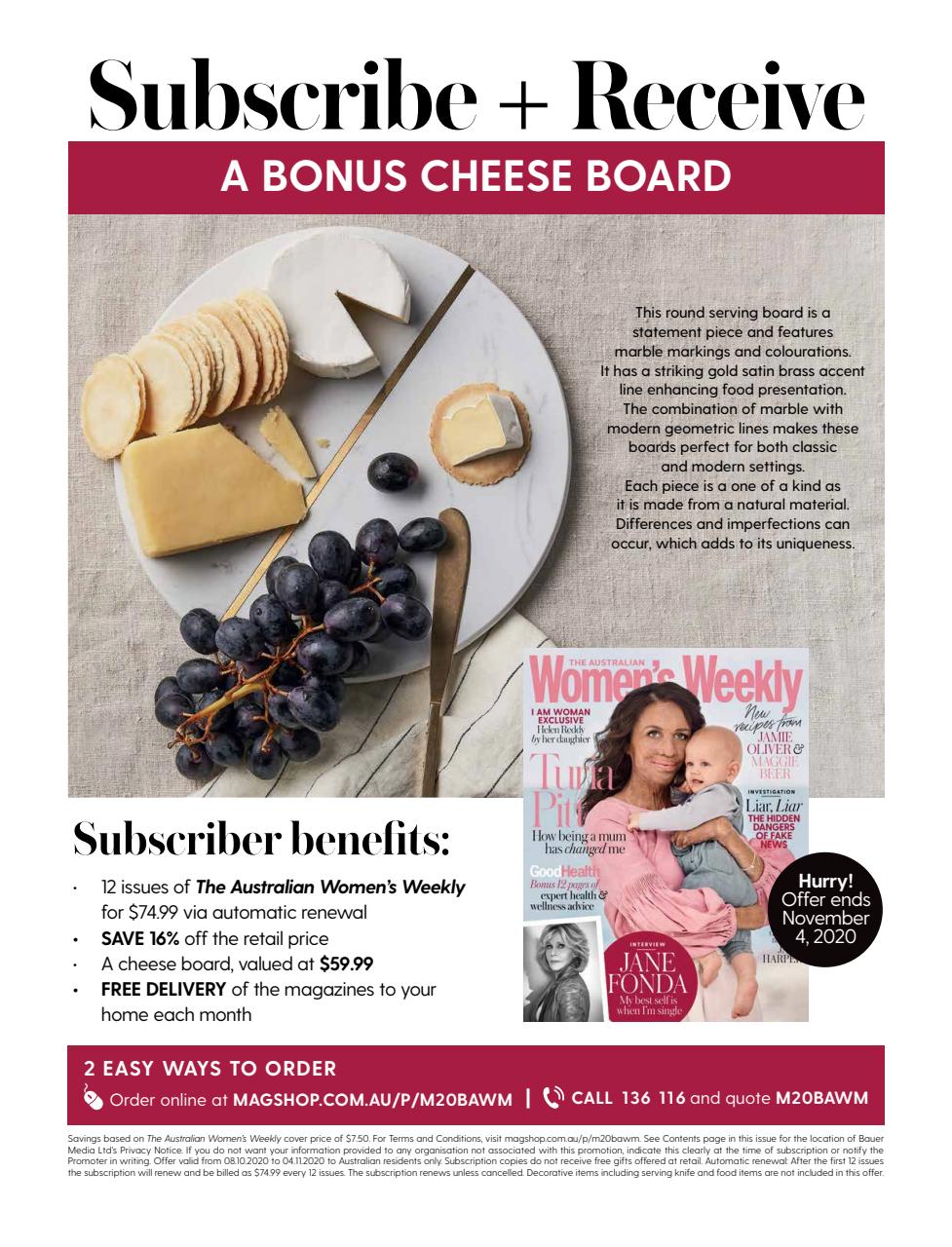 Australian Women's Weekly Preview Pages