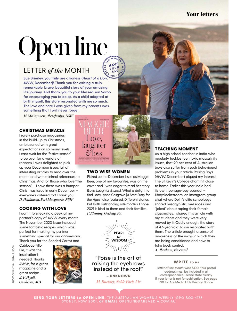 Australian Women's Weekly Preview Pages