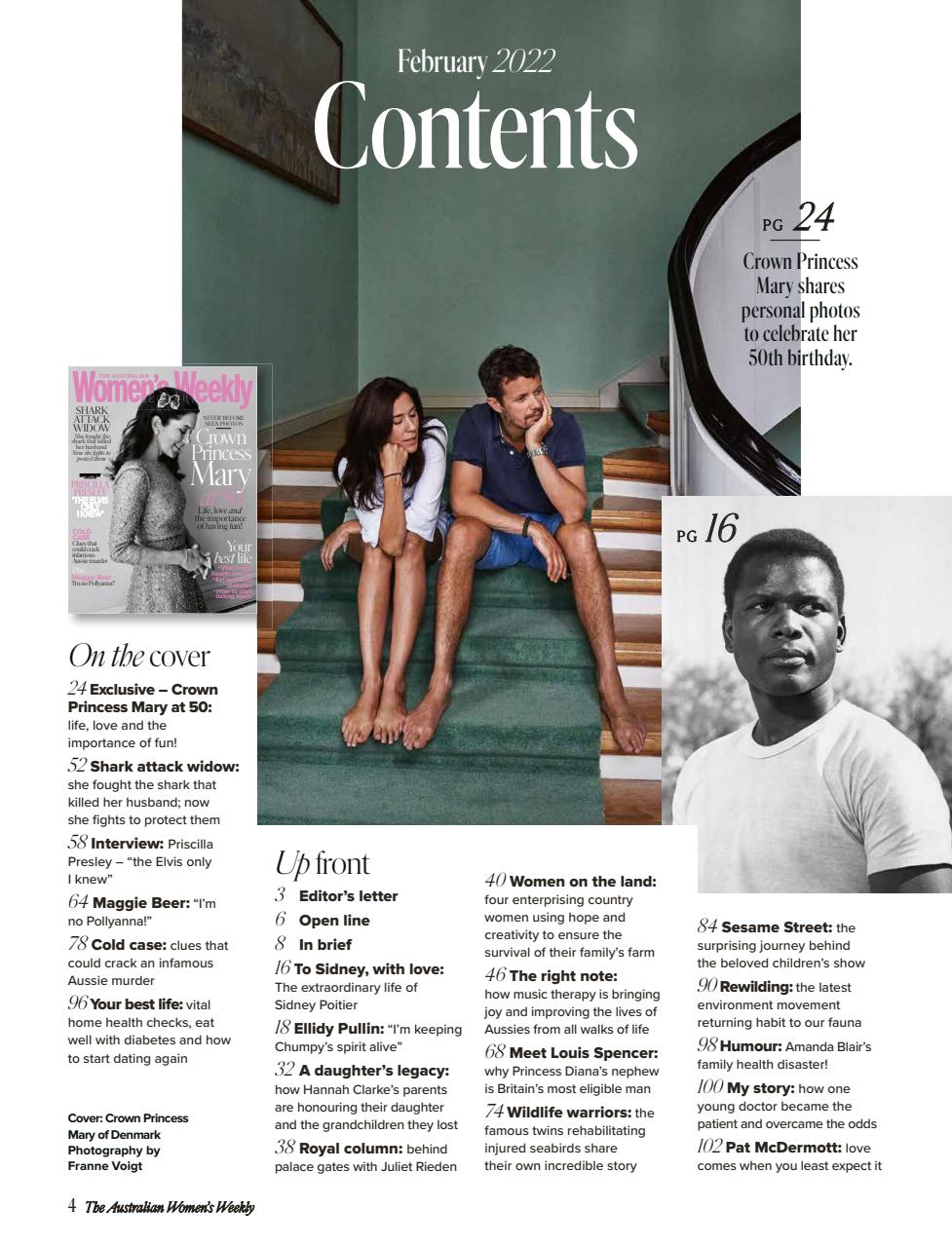 Australian Women's Weekly Preview Pages