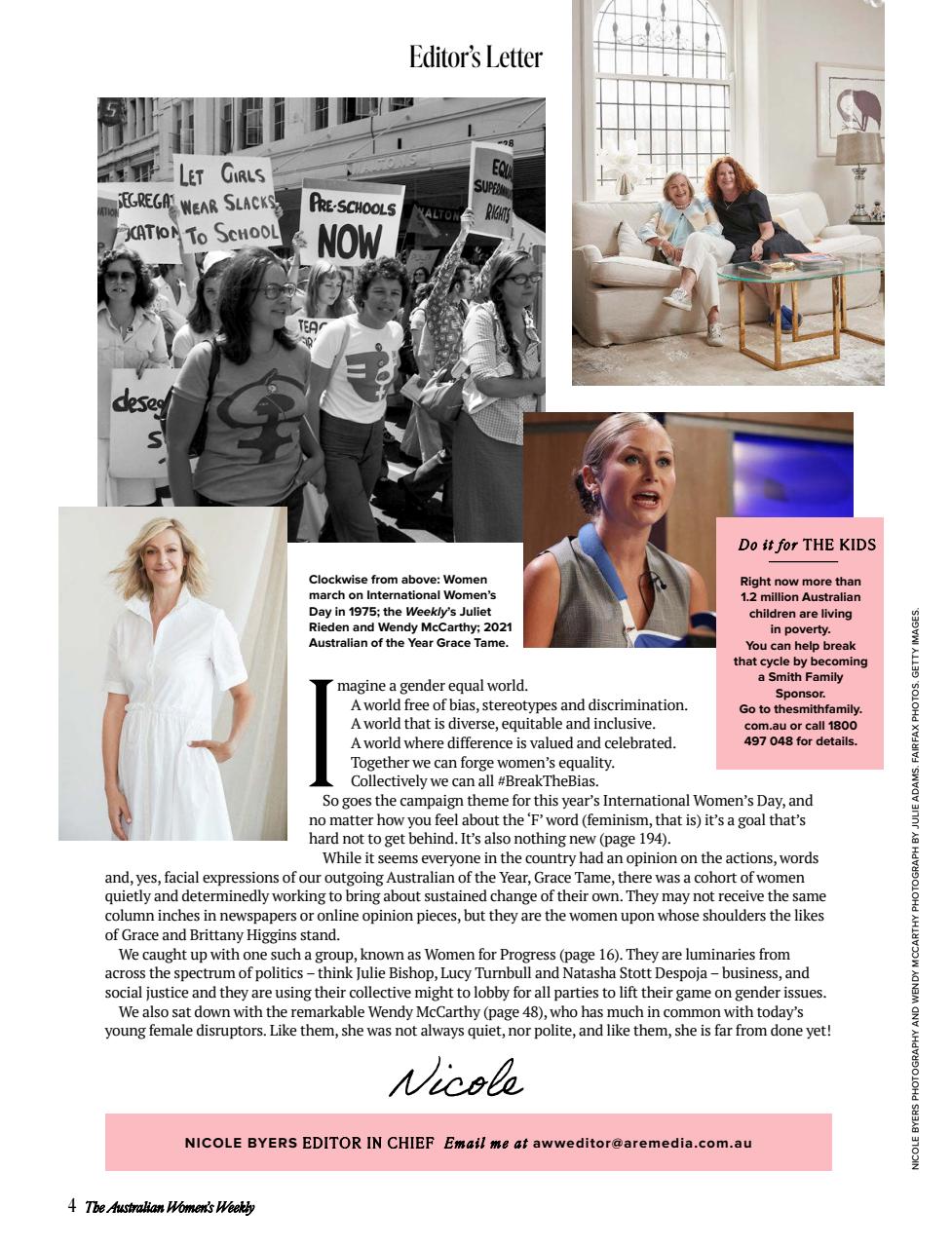 Australian Women's Weekly Preview Pages