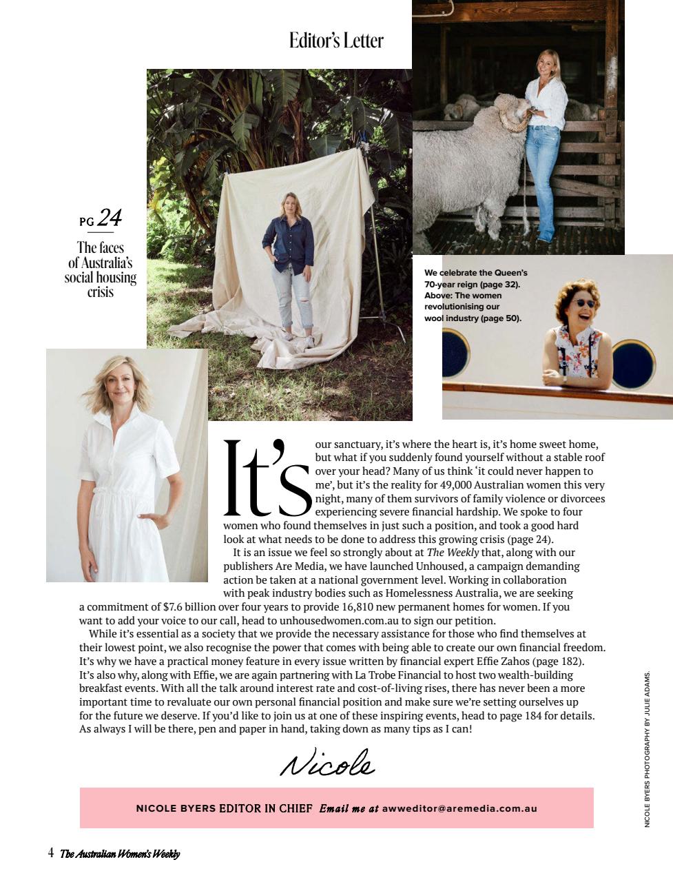 Australian Women's Weekly Preview Pages