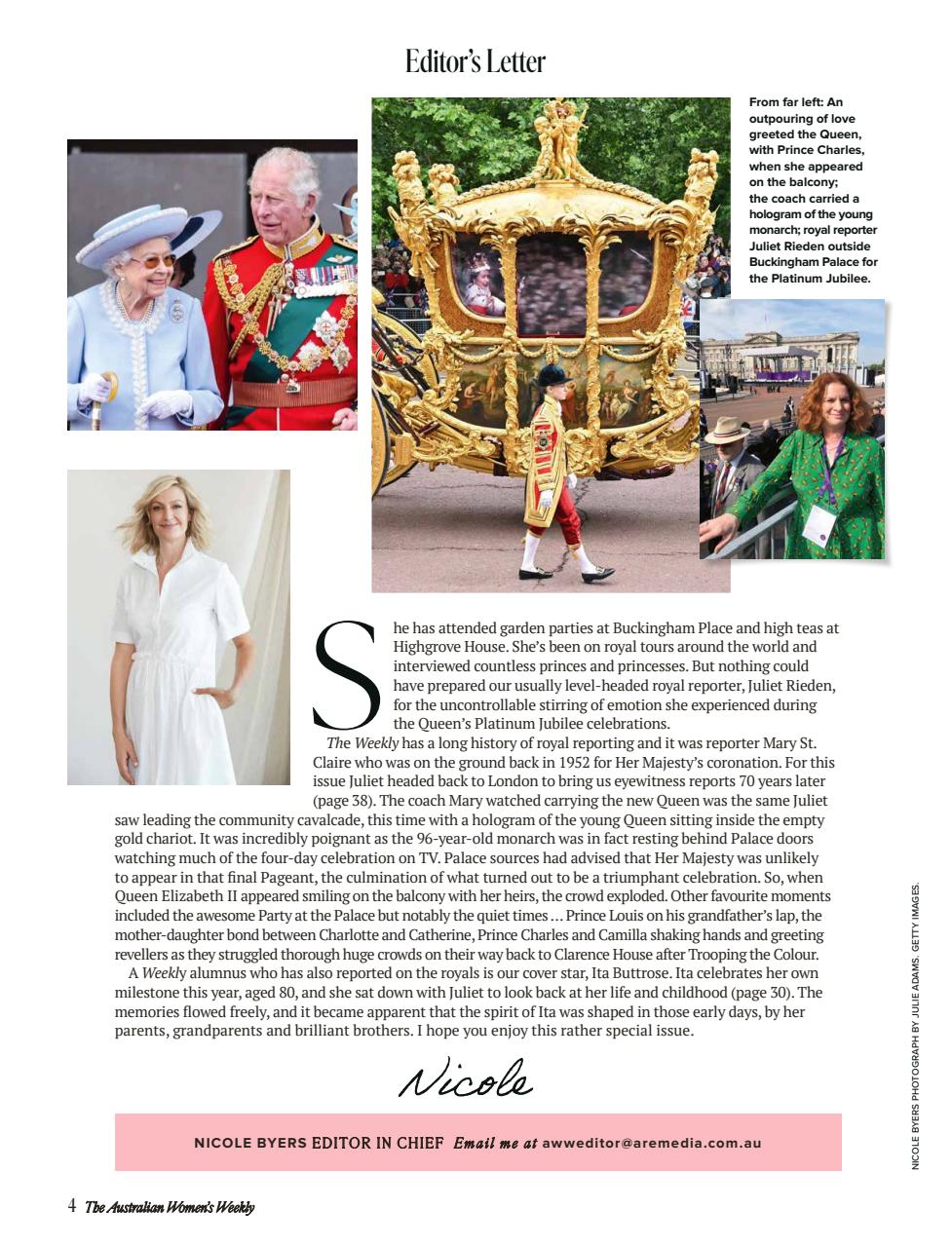 Australian Women's Weekly Preview Pages