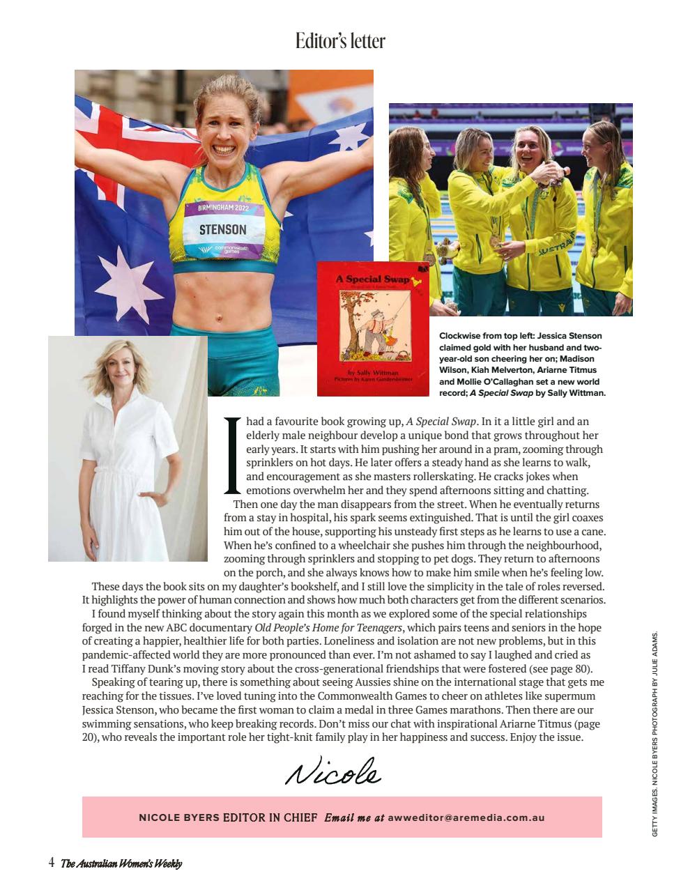 Australian Women's Weekly Preview Pages