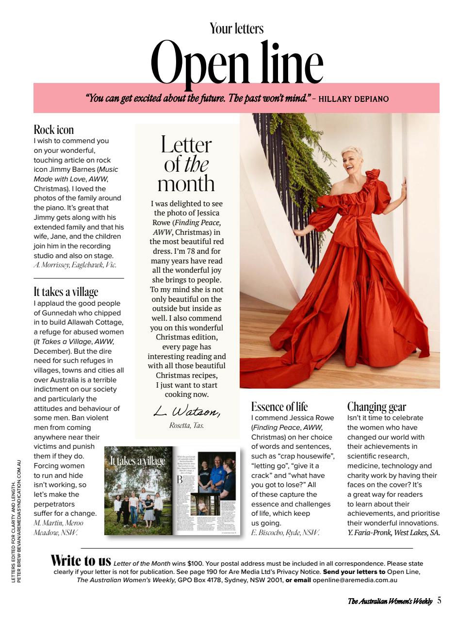 Australian Women's Weekly Preview Pages