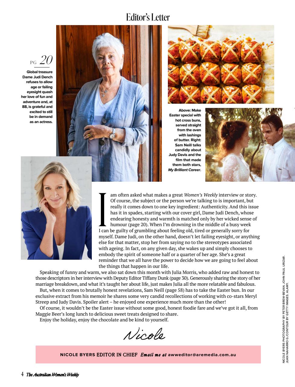 Australian Women's Weekly Preview Pages