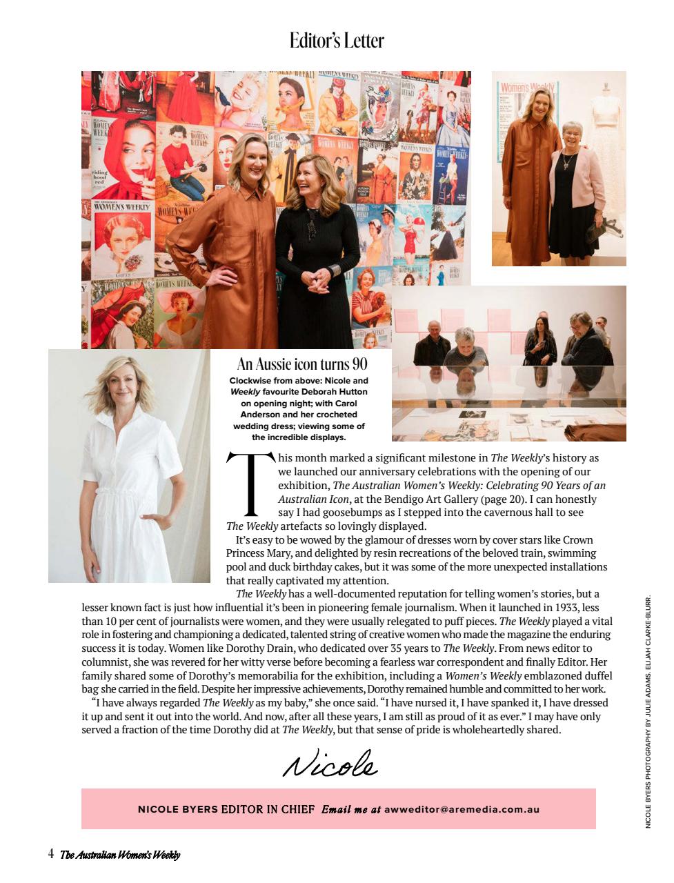 Australian Women's Weekly Preview Pages