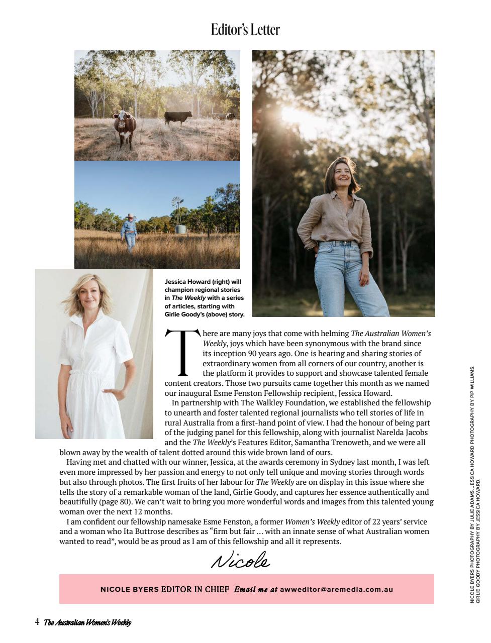 Australian Women's Weekly Preview Pages