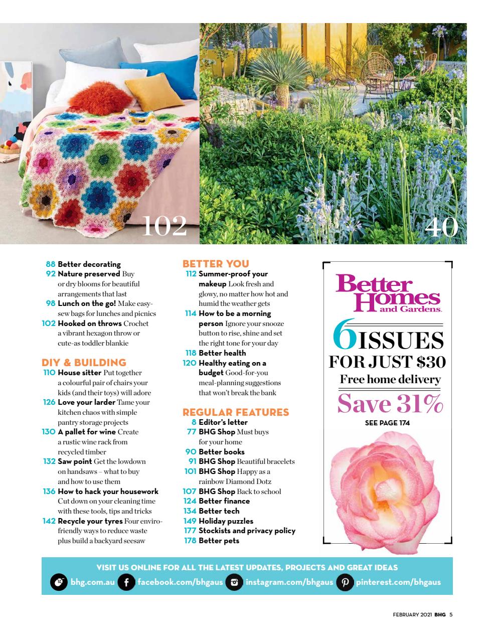 Better Homes and Gardens (Aus) Preview Pages