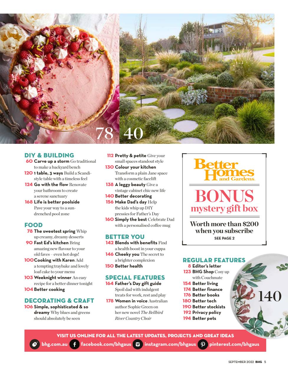 Better Homes and Gardens (Aus) Preview Pages