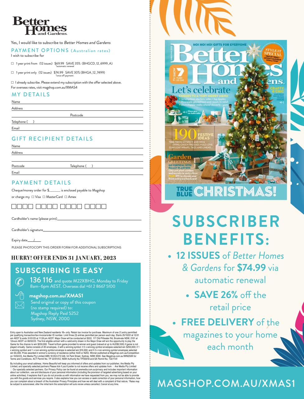 Better Homes and Gardens (Aus) Preview Pages