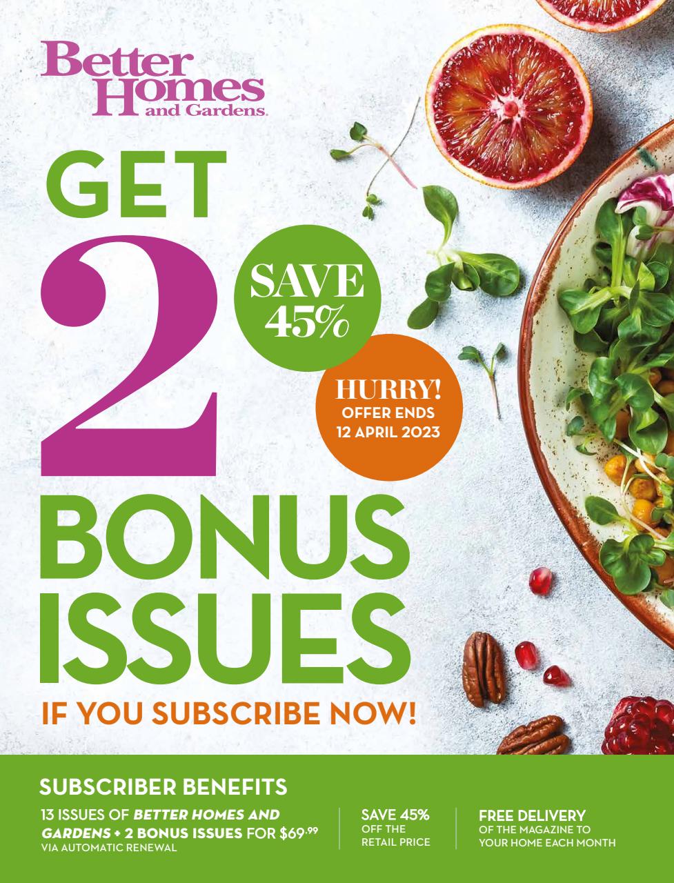 Better Homes and Gardens (Aus) Preview Pages