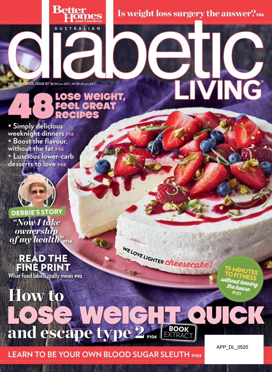 Diabetic Living Preview Pages