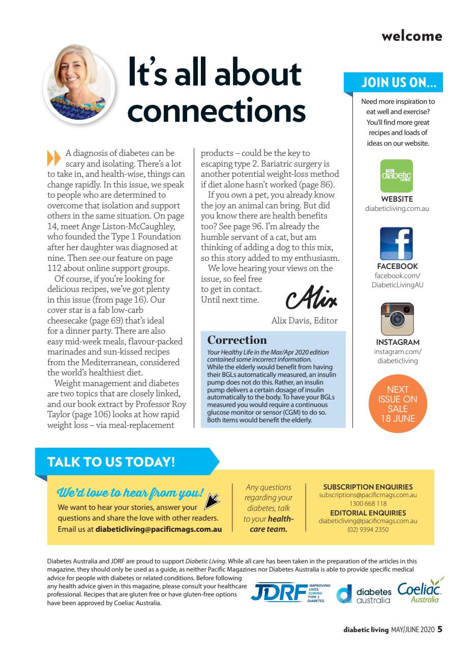 Diabetic Living Preview Pages