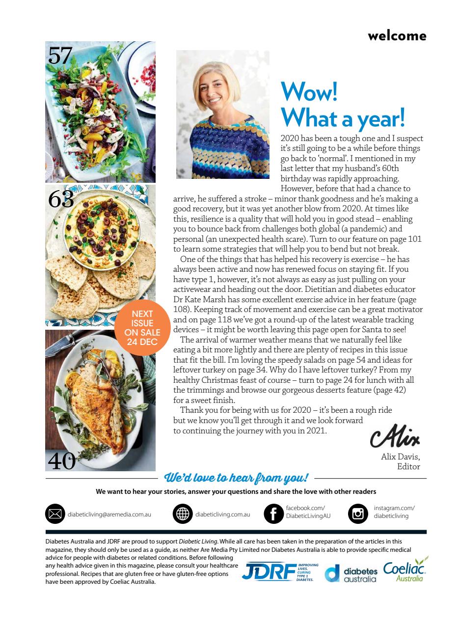 Diabetic Living Preview Pages