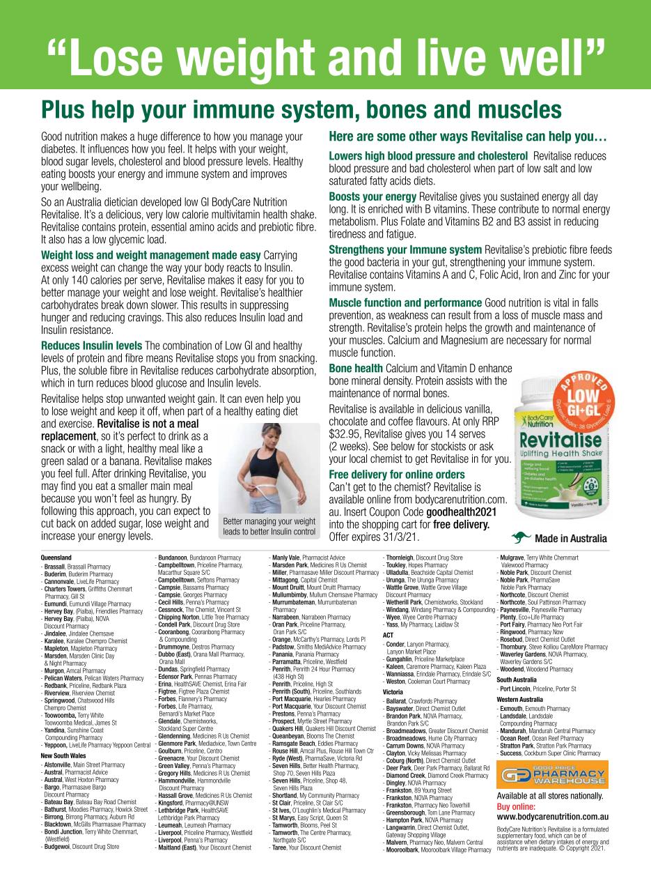 Diabetic Living Preview Pages