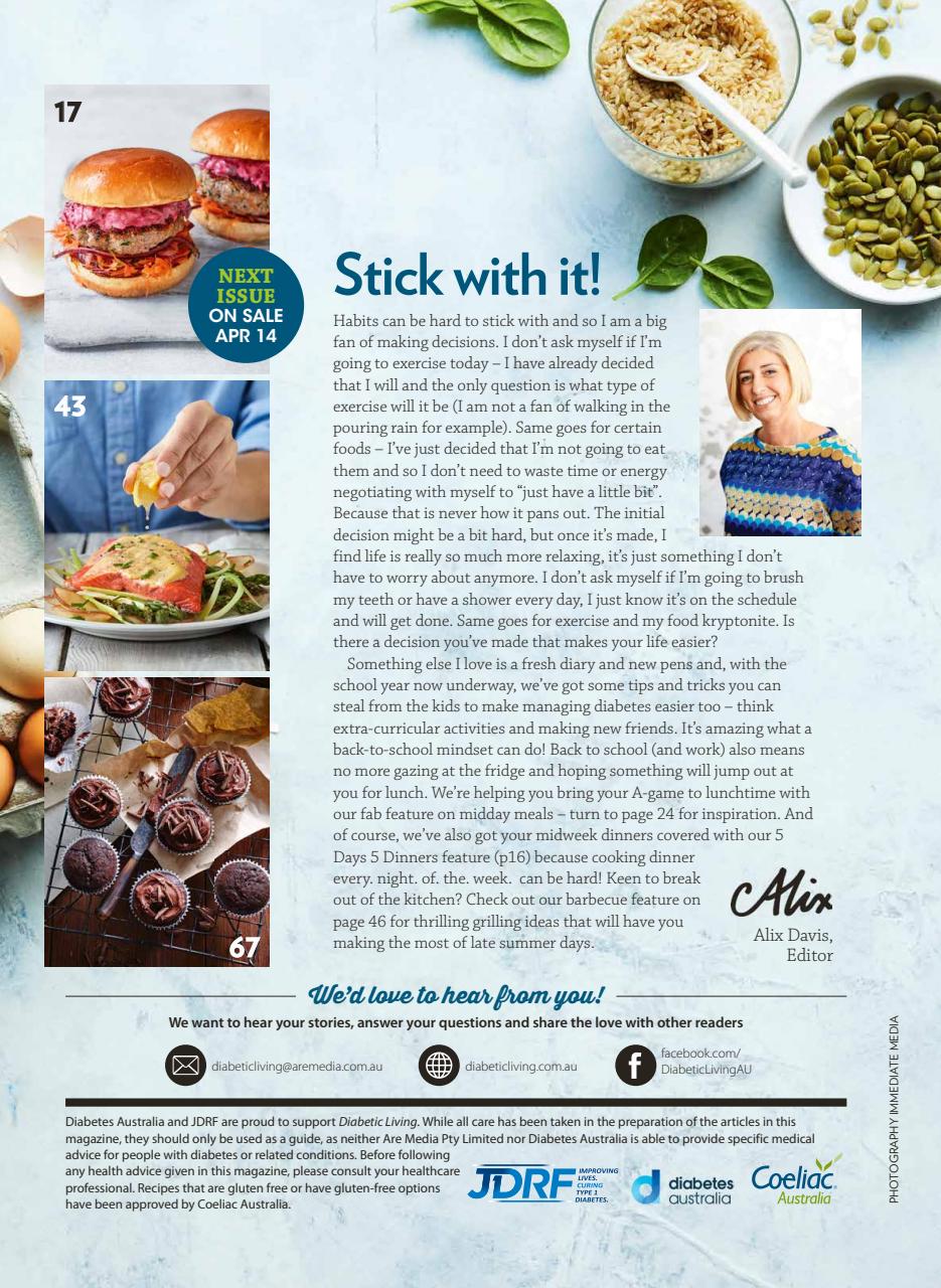 Diabetic Living Preview Pages