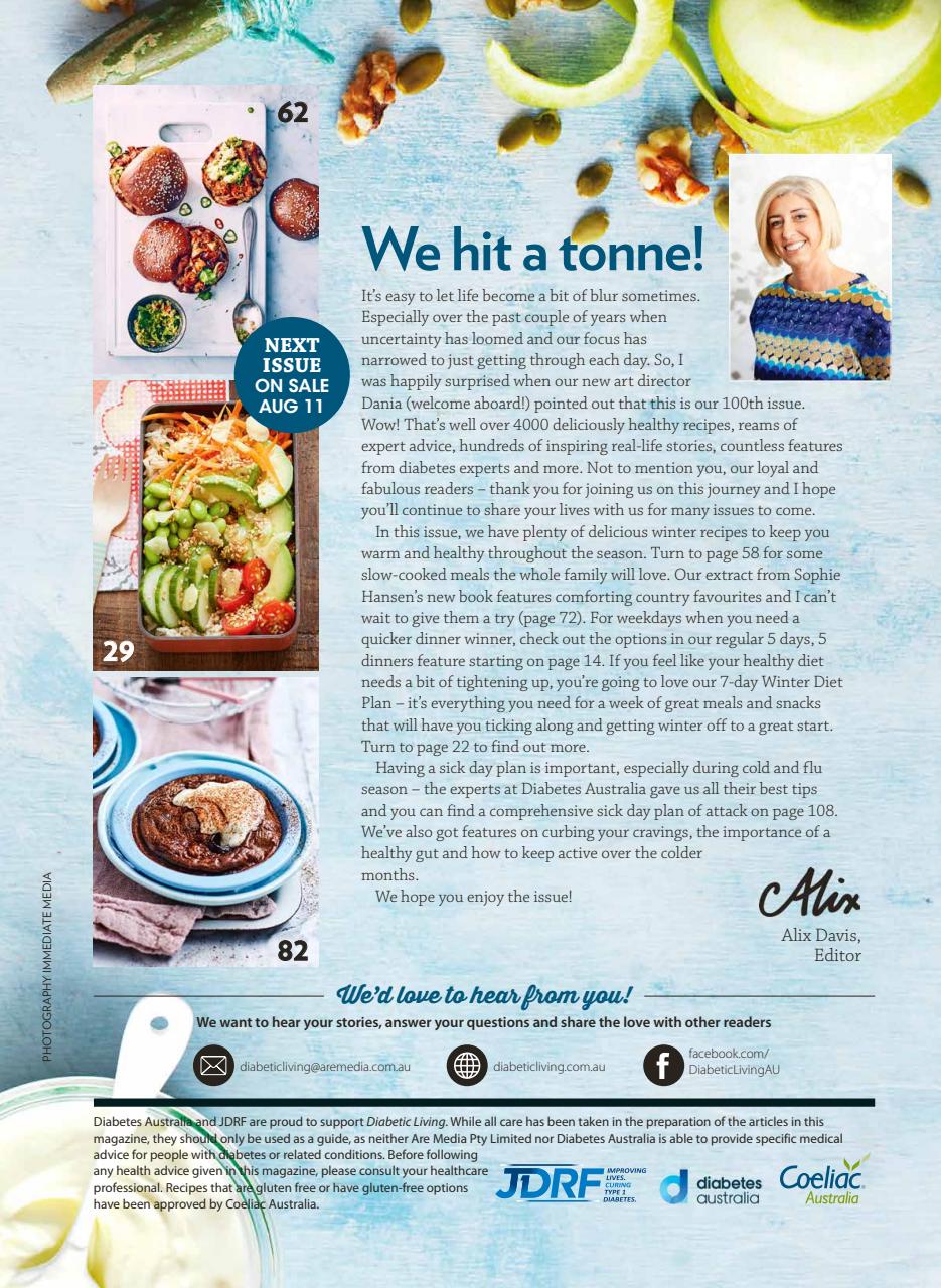 Diabetic Living Preview Pages