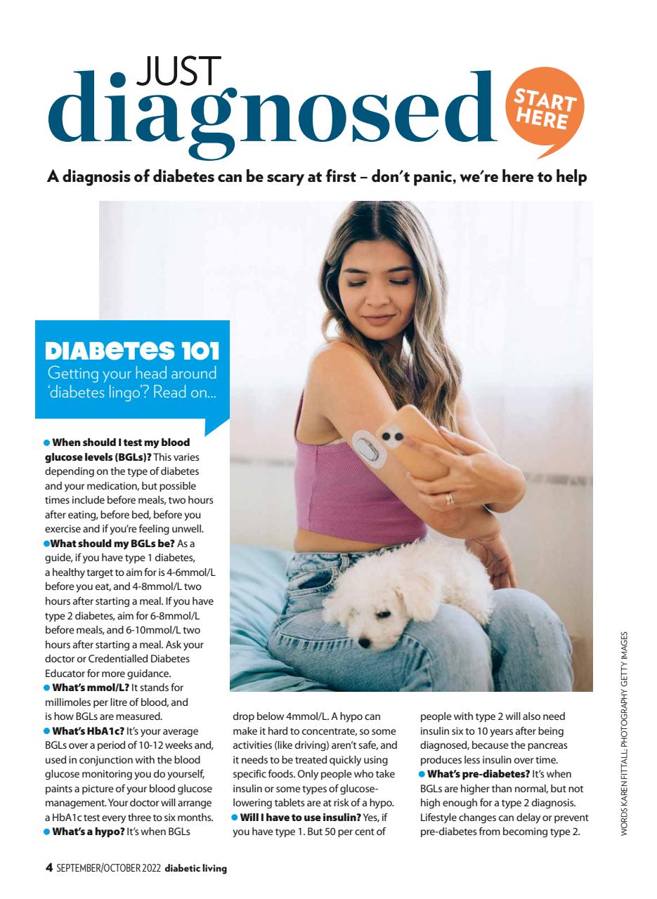 Diabetic Living Preview Pages