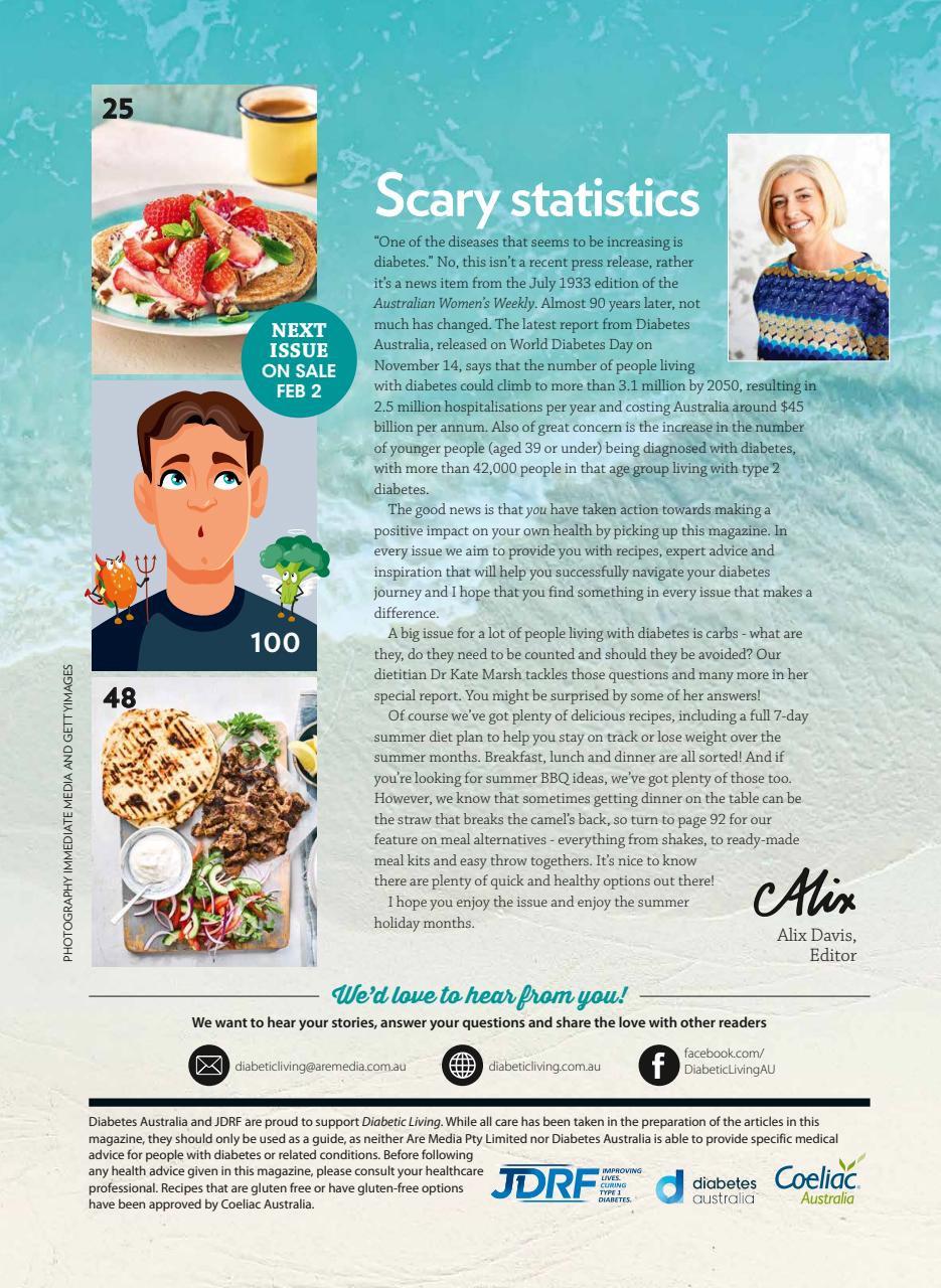 Diabetic Living Preview Pages