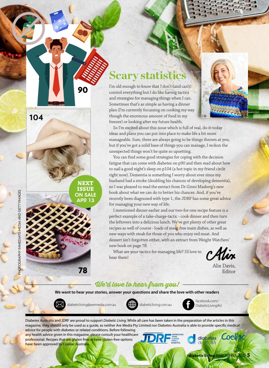 Diabetic Living Preview Pages