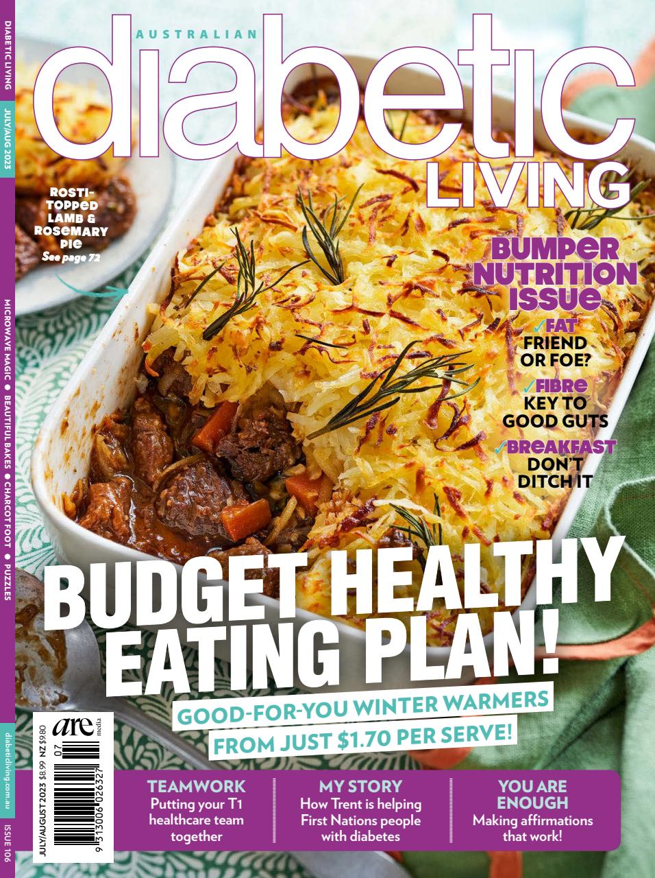 Diabetic Living Preview Pages