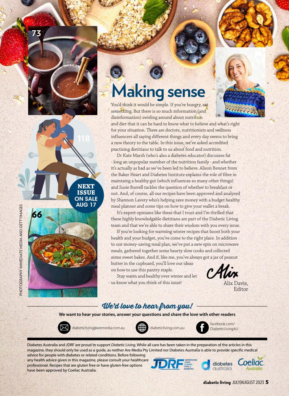 Diabetic Living Preview Pages