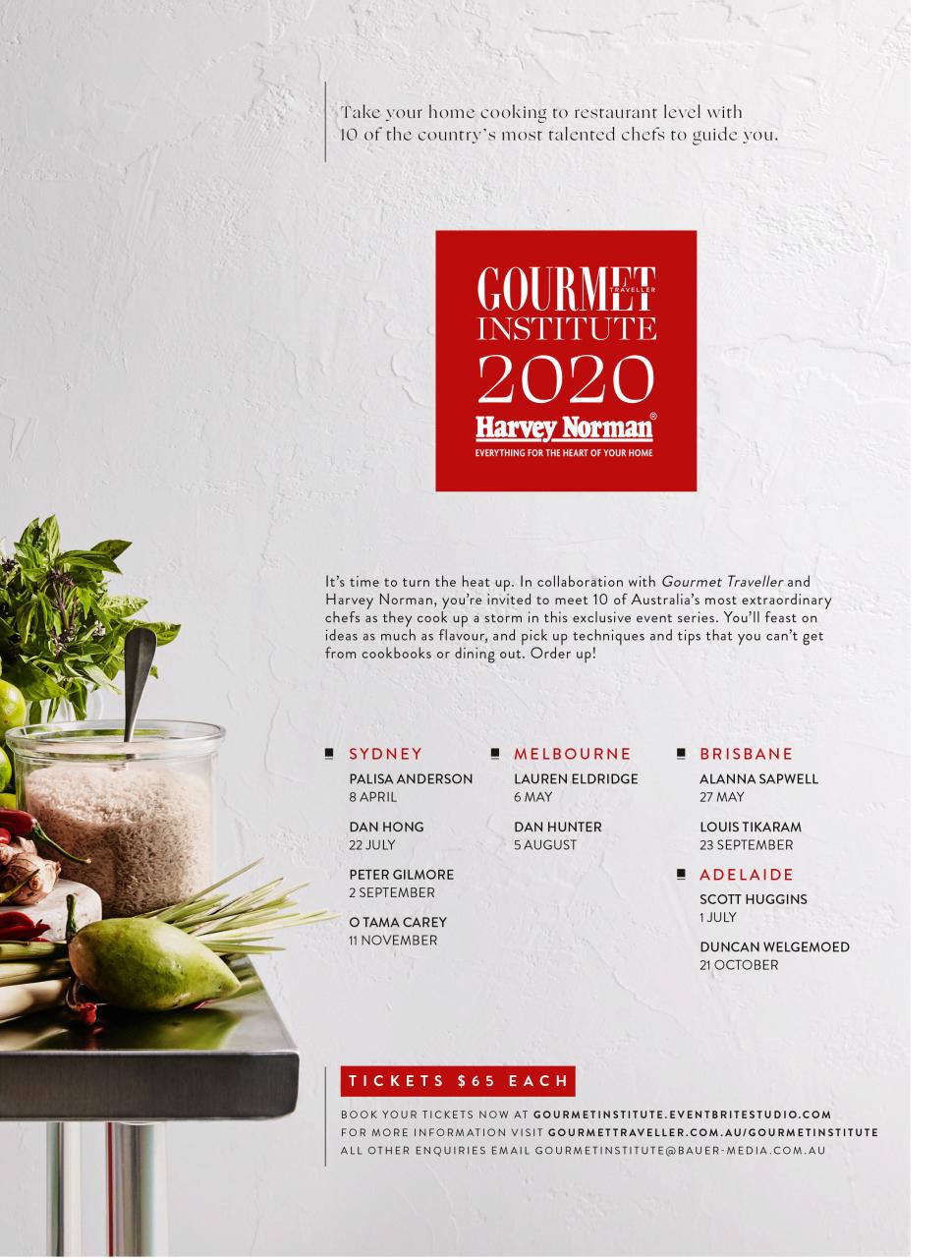 Australian Gourmet Traveller Preview Pages