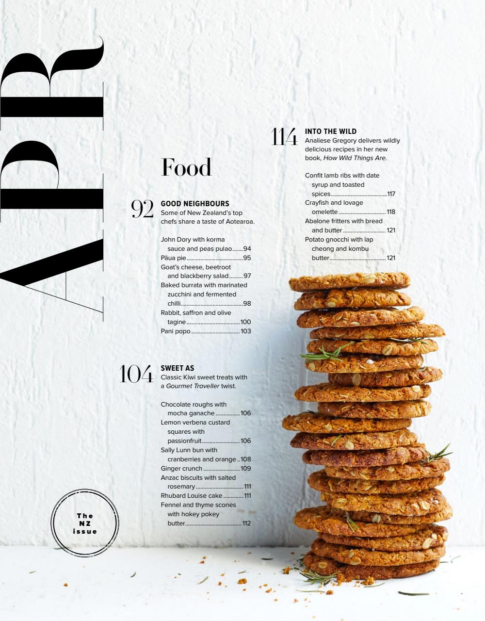 Australian Gourmet Traveller Preview Pages