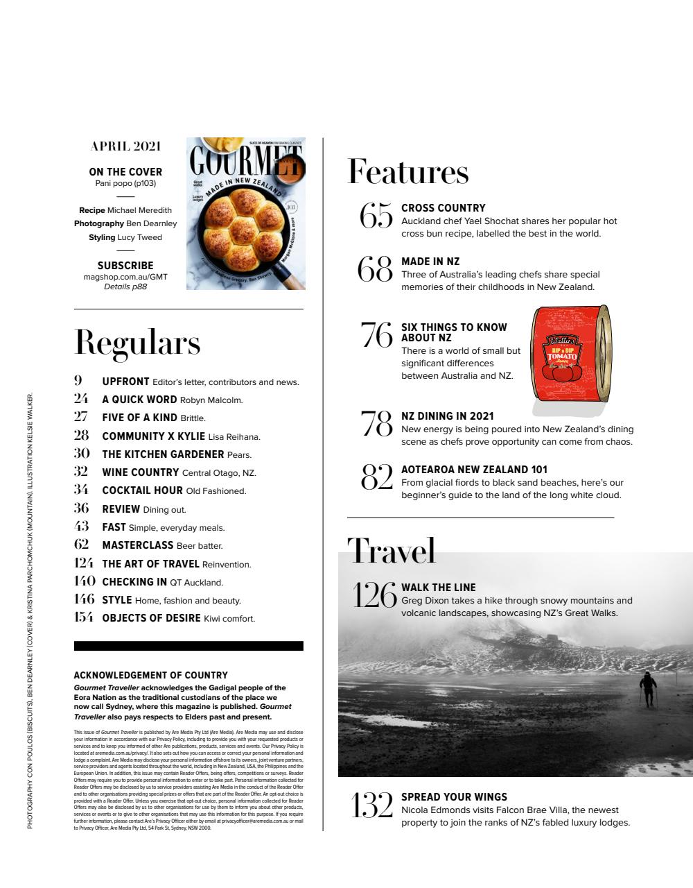 Australian Gourmet Traveller Preview Pages
