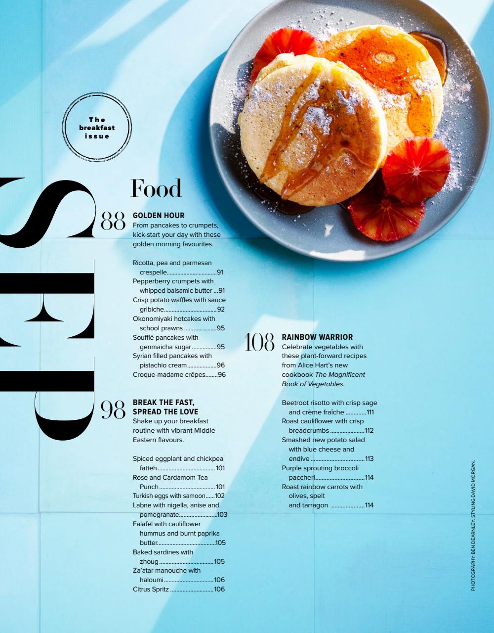 Australian Gourmet Traveller Preview Pages