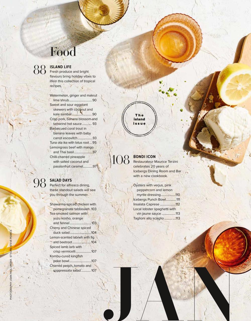 Australian Gourmet Traveller Preview Pages