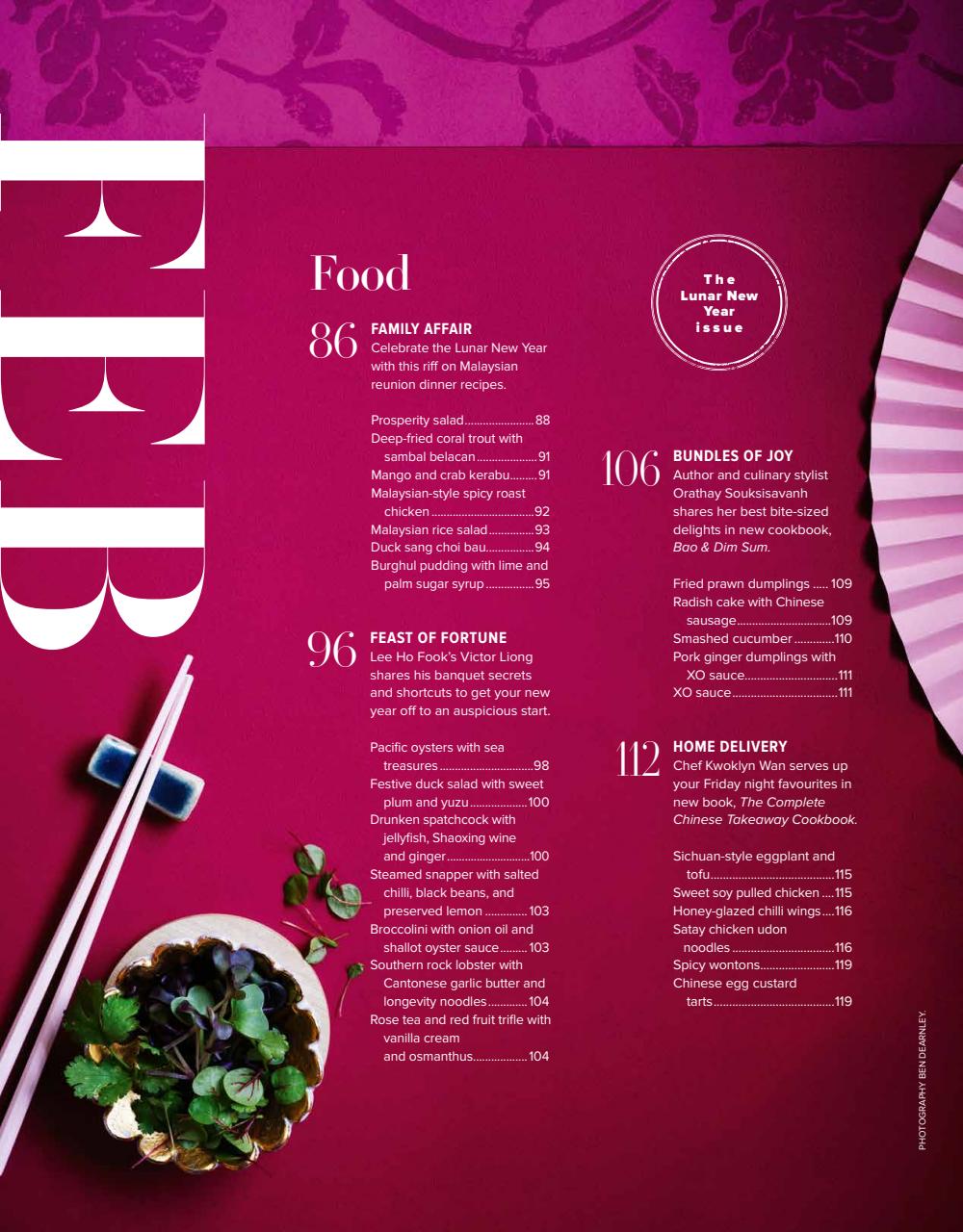 Australian Gourmet Traveller Preview Pages