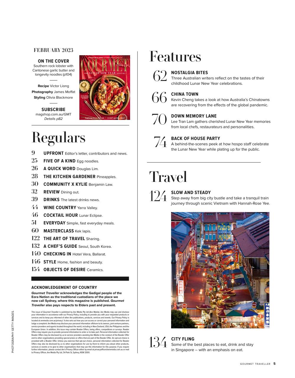 Australian Gourmet Traveller Preview Pages