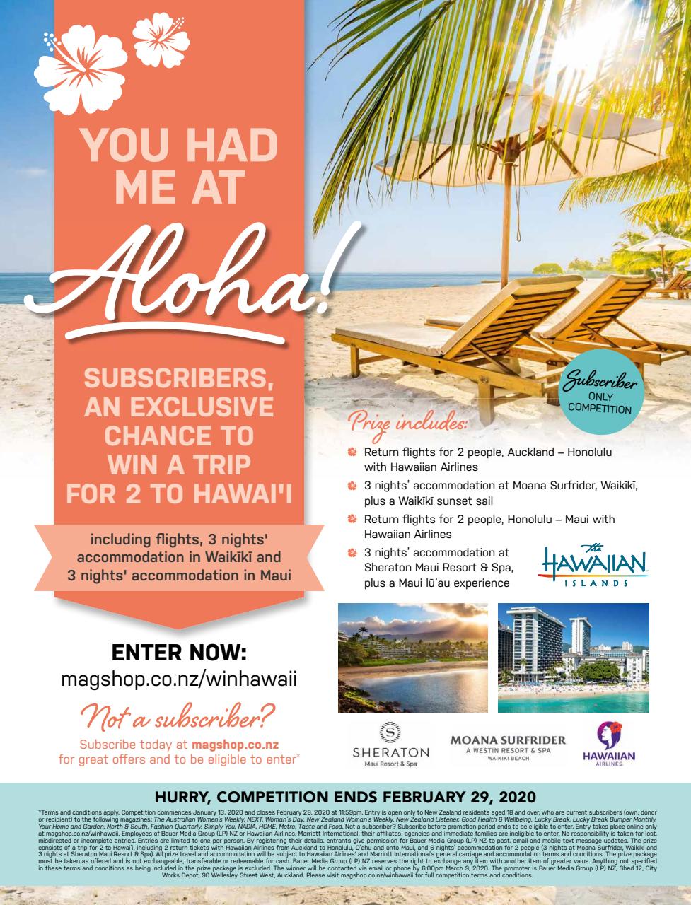 Australian Women's Weekly NZ Preview Pages