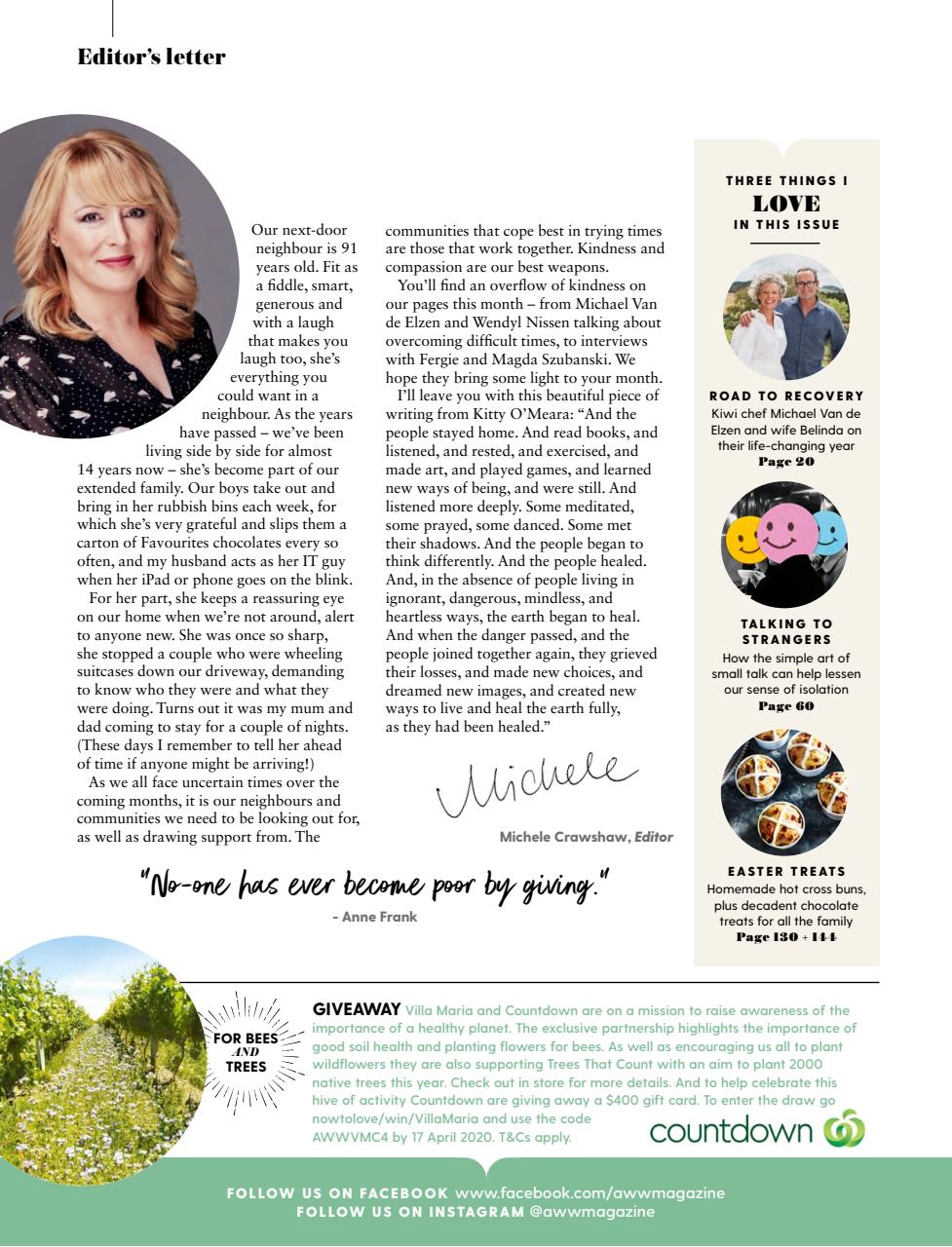 Australian Women's Weekly NZ Preview Pages