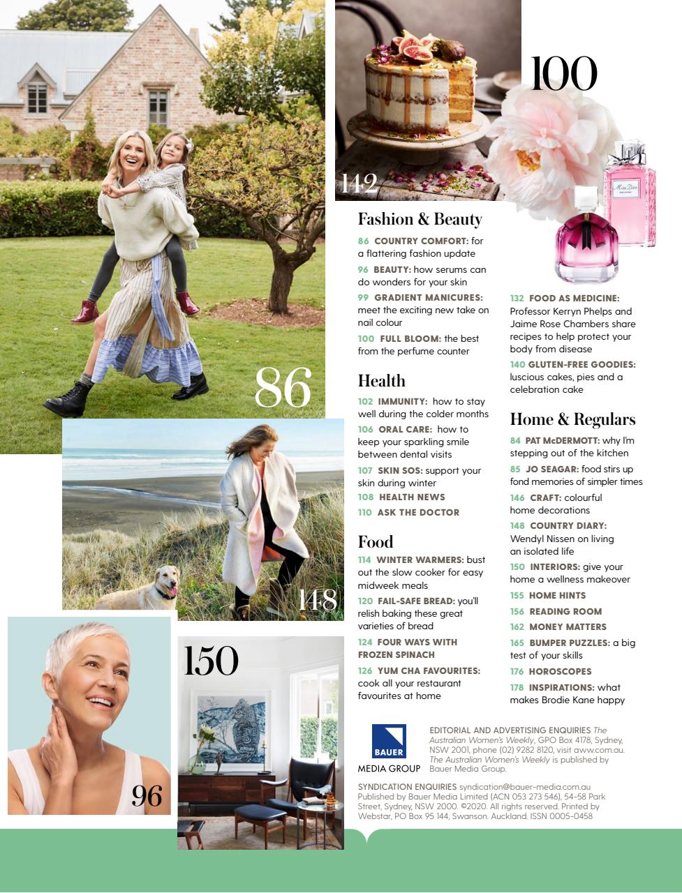 Australian Women's Weekly NZ Preview Pages