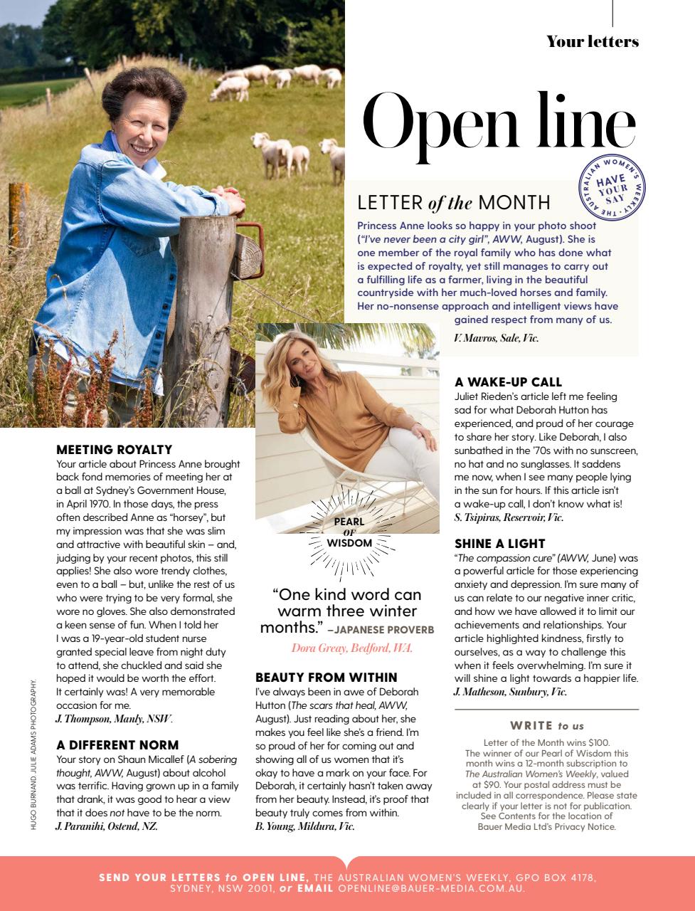 Australian Women's Weekly NZ Preview Pages