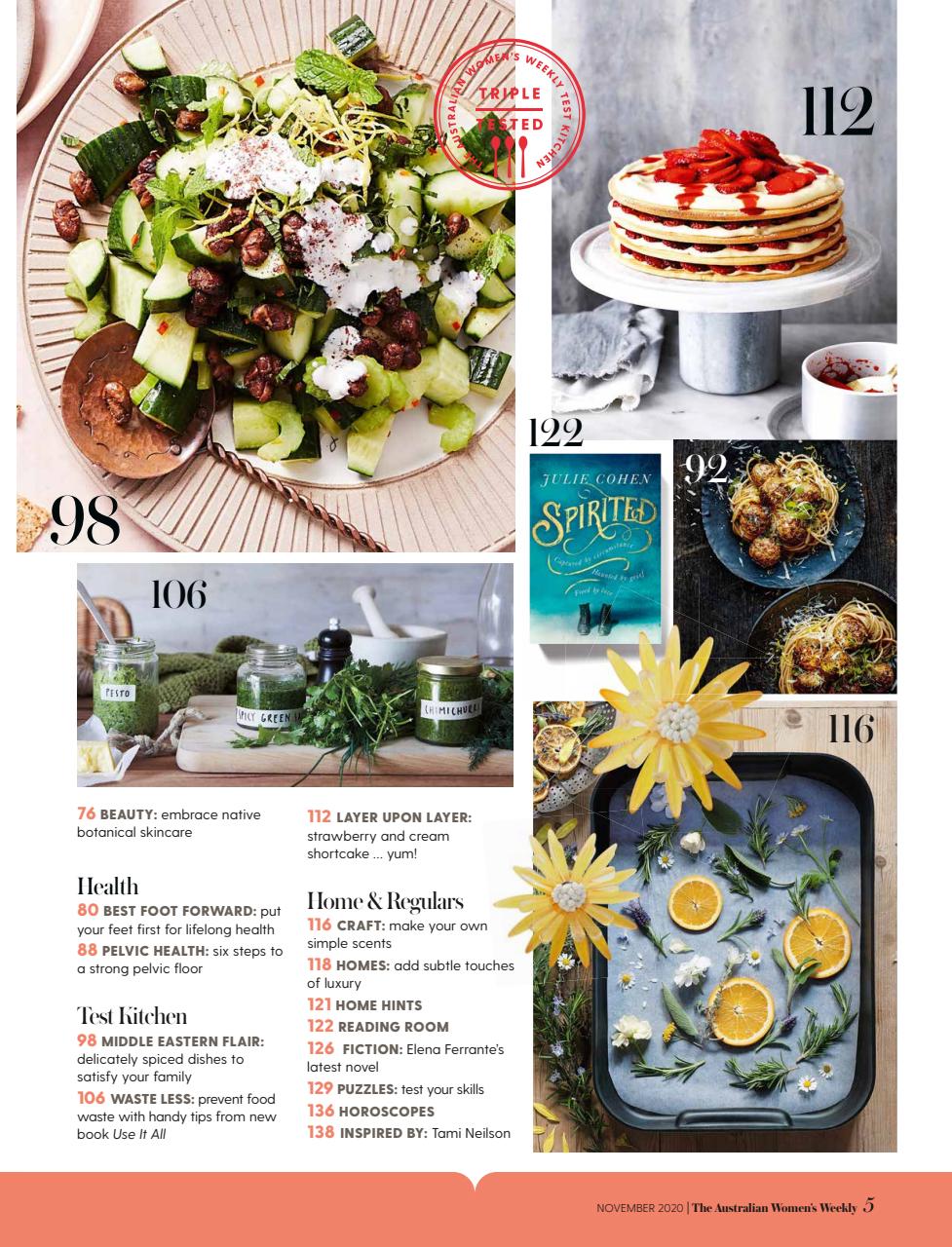 Australian Women's Weekly NZ Preview Pages