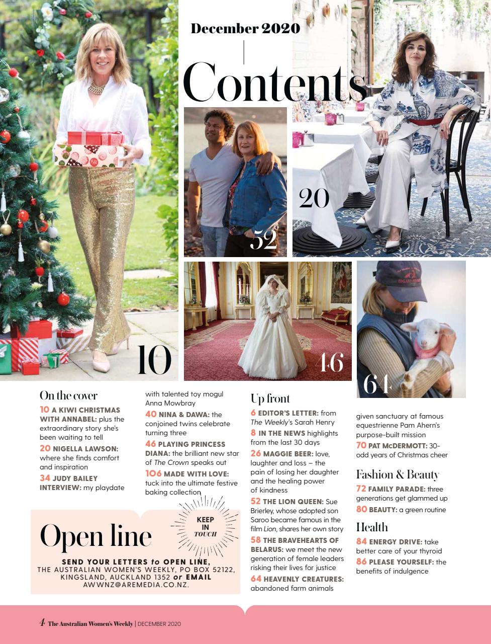 Australian Women's Weekly NZ Preview Pages