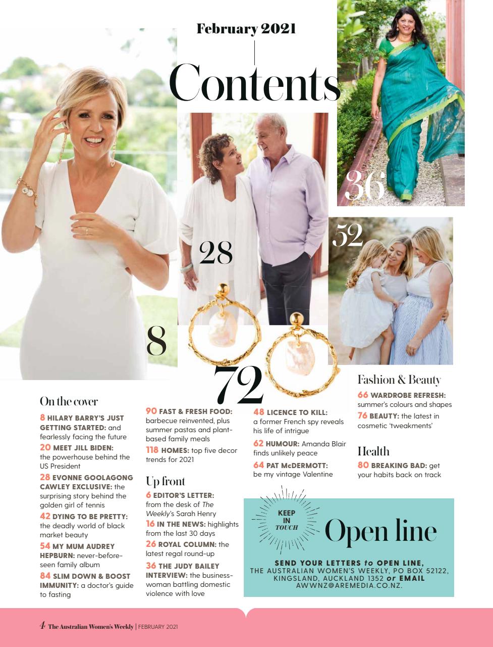 Australian Women's Weekly NZ Preview Pages